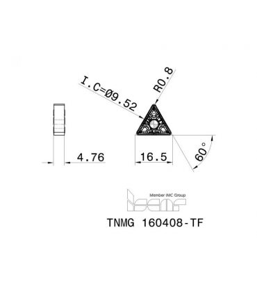 TNMG 160408-TF IC808