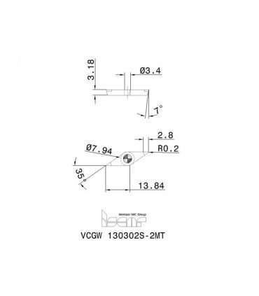 VCGW 130302S-2MT BI05HC