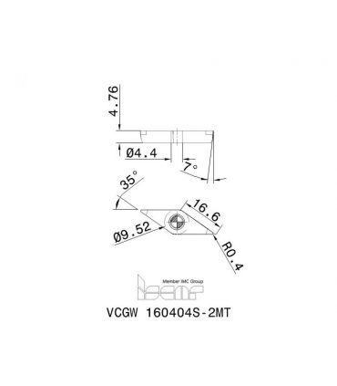 VCGW 160404S-2MT BI05HC