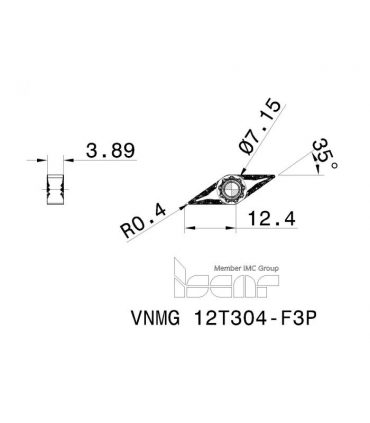 VNMG 12T304-F3P IC807