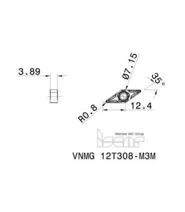 VNMG 12T308-M3M IC6025