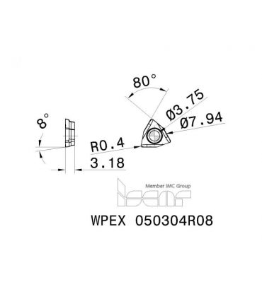 WPEX 050304R08 IC08