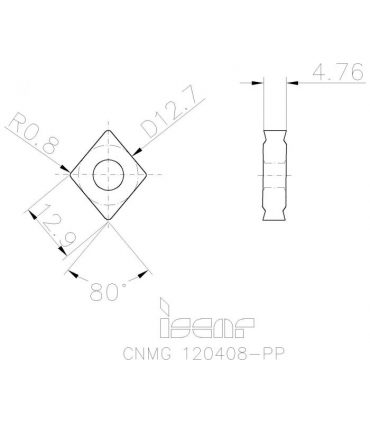 CNMG 120408-PP IC28