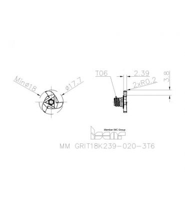 MM GRIT18K239-020-3T6 IC908