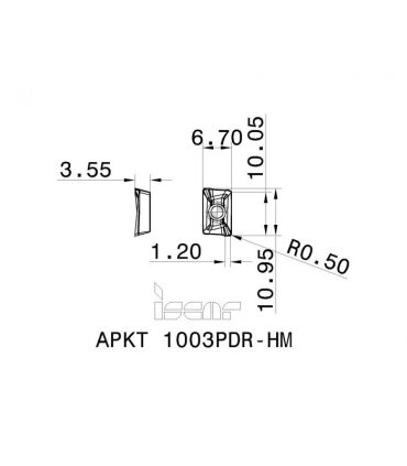 APKT 1003PDR-HM IC928