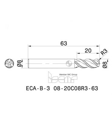 ECA-B-3 08-20C08R3-63 IC08
