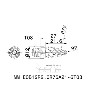 MM EOB12R2.0R75A21-6T08 IC908