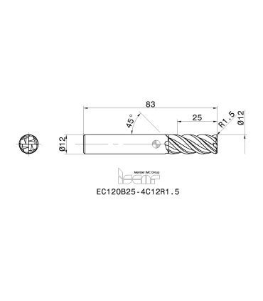 EC120B25-4C12R1.5 IC900