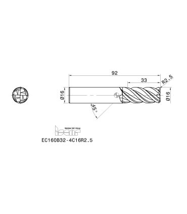 EC160B32-4C16R2.5 IC900