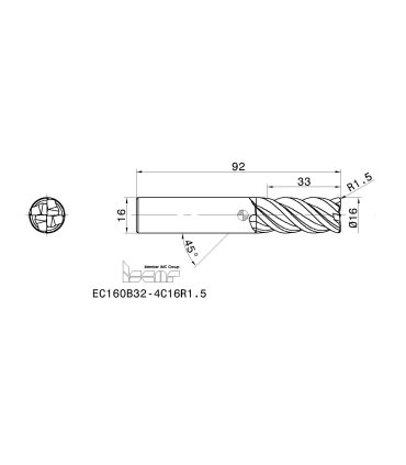 EC160B32-4C16R1.5 IC900