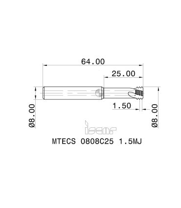 MTECS 0808C25 1.5MJ IC908