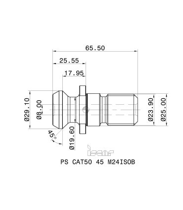PS CAT50 45 M24ISOB