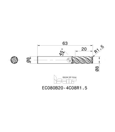 EC080B20-4C08R1.5 IC900