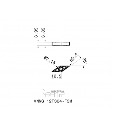 VNMG 12T304-F3M IC804