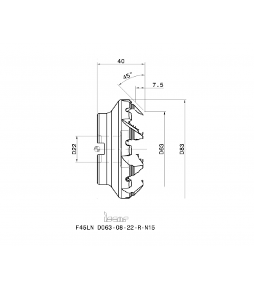 F45LN D063-08-22-R-N15