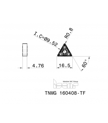 TNMG 160408-TF IC830