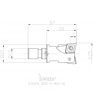 E93CN D25-2-M12-10