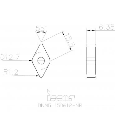DNMG 150612-NR IC8150