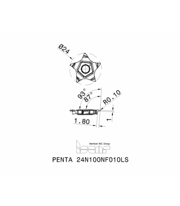 PENTA 24N100NF010LS IC908