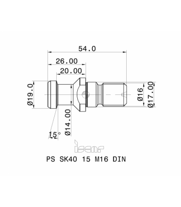 PS SK40 15 M16 DIN