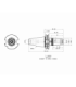 DIN69871 40 SRKIN 12X80CX