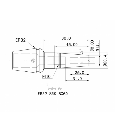 ER32 SRK 8X60