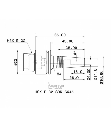 HSK E32 SRK6X45