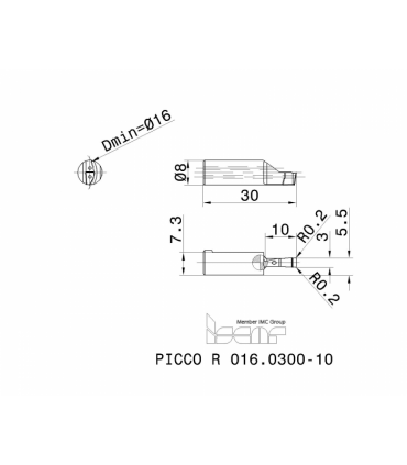 PICCO R 016.0300-10 IC1008
