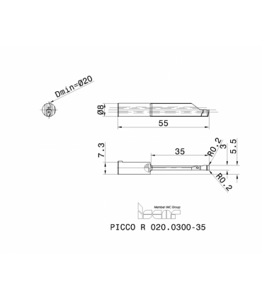 PICCO R 020.0300-35 IC1008
