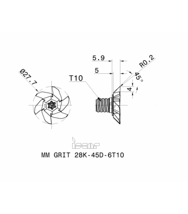 MM GRIT 28K-45D-6T10 IC908