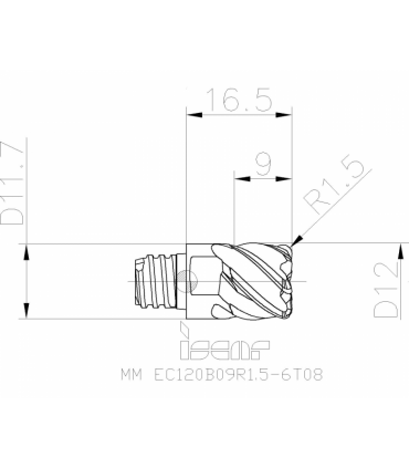 MM EC120B09R1.5-6T08 IC908