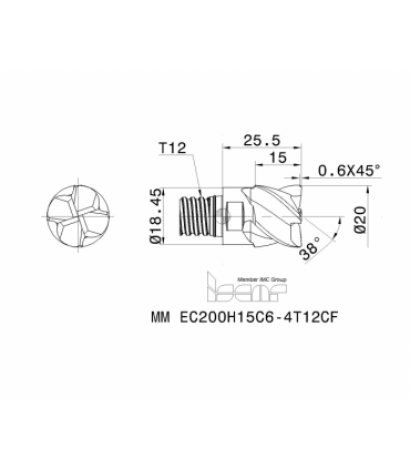 MM EC200H15C6-4T12CF IC908