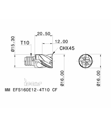 MM EFS160E12-4T10  CF IC908