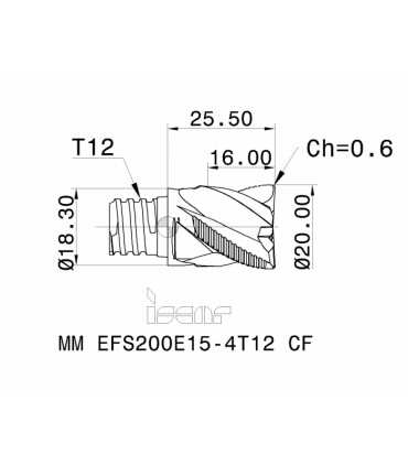 MM EFS200E15-4T12  CF IC908