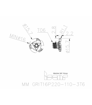 MM GRIT16P220-110-3T6 IC908