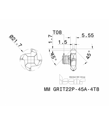 MM GRIT22P-45A-4T8 IC908