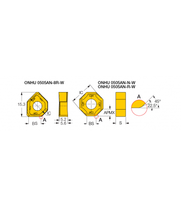 ONHU 0505AN-8R-W IC810