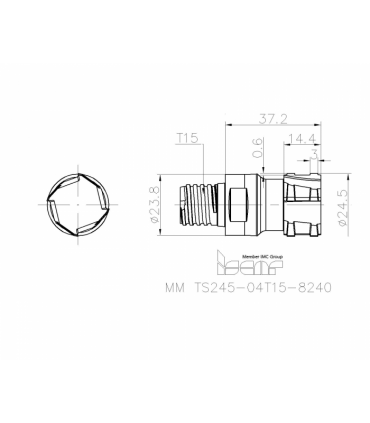 MM TS245-04T15-8240 IC908