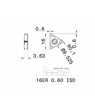 16ER 0.60 ISO      IC908
