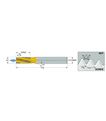 MTECB 08076C10 27NPTF IC908