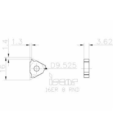 16ER 8 RND         IC908