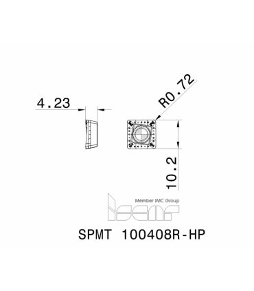 SPMT 100408R-HP IC716
