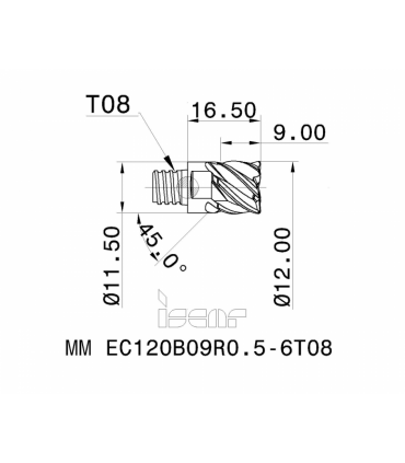 MM EC120B09R0.5-6T08 IC908