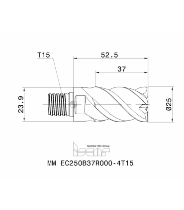 MM EC250B37R000-4T15 IC608
