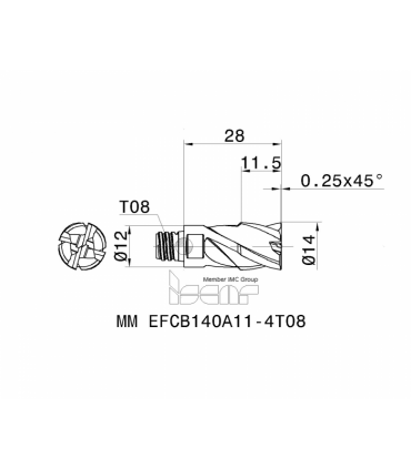MM EFCB140A11-4T08 IC908