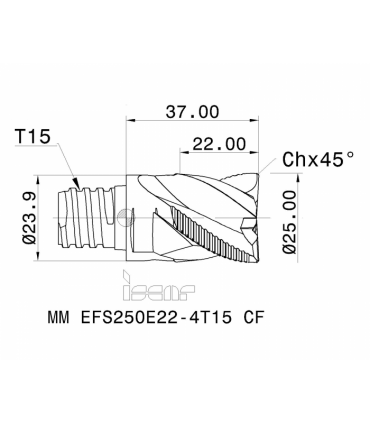 MM EFS250E22-4T15  CF IC908
