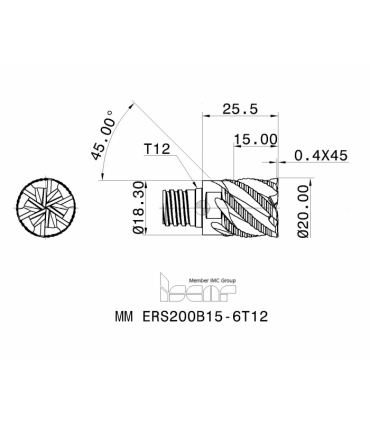 MM ERS200B15-6T12 IC908