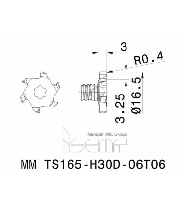 MM TS165-H30D-06T06 IC908