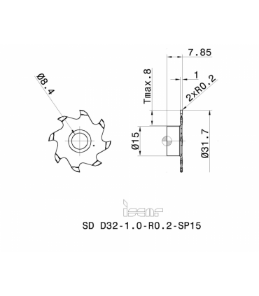 SD D32-1.0-R0.2-SP15 IC908
