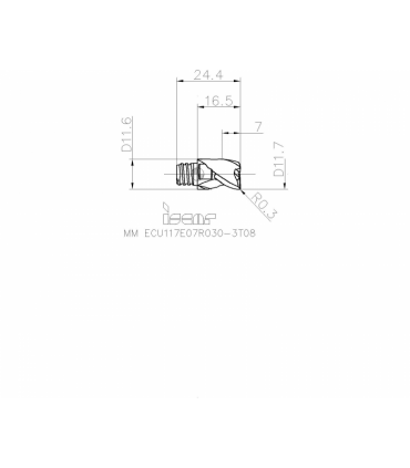 MM ECU117E07R030-3T08 IC908